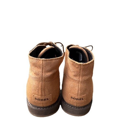 Sorel Fulton Chukka Waterproof Boots Men’s 11.5 Elk Brown Suede Leather EUC main image 5